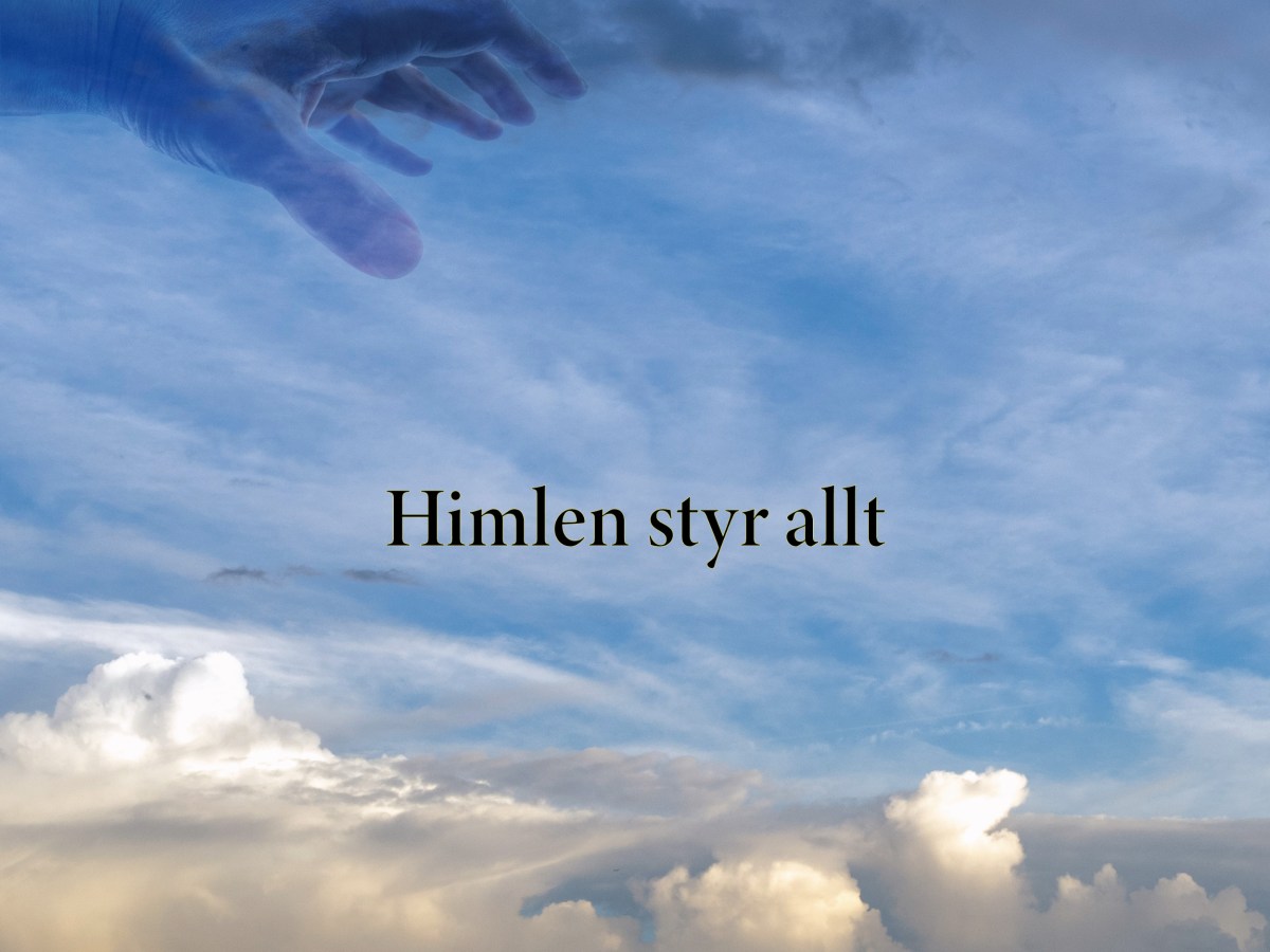 Kenichi Tamura: Himlen styr&nbsp;allt
